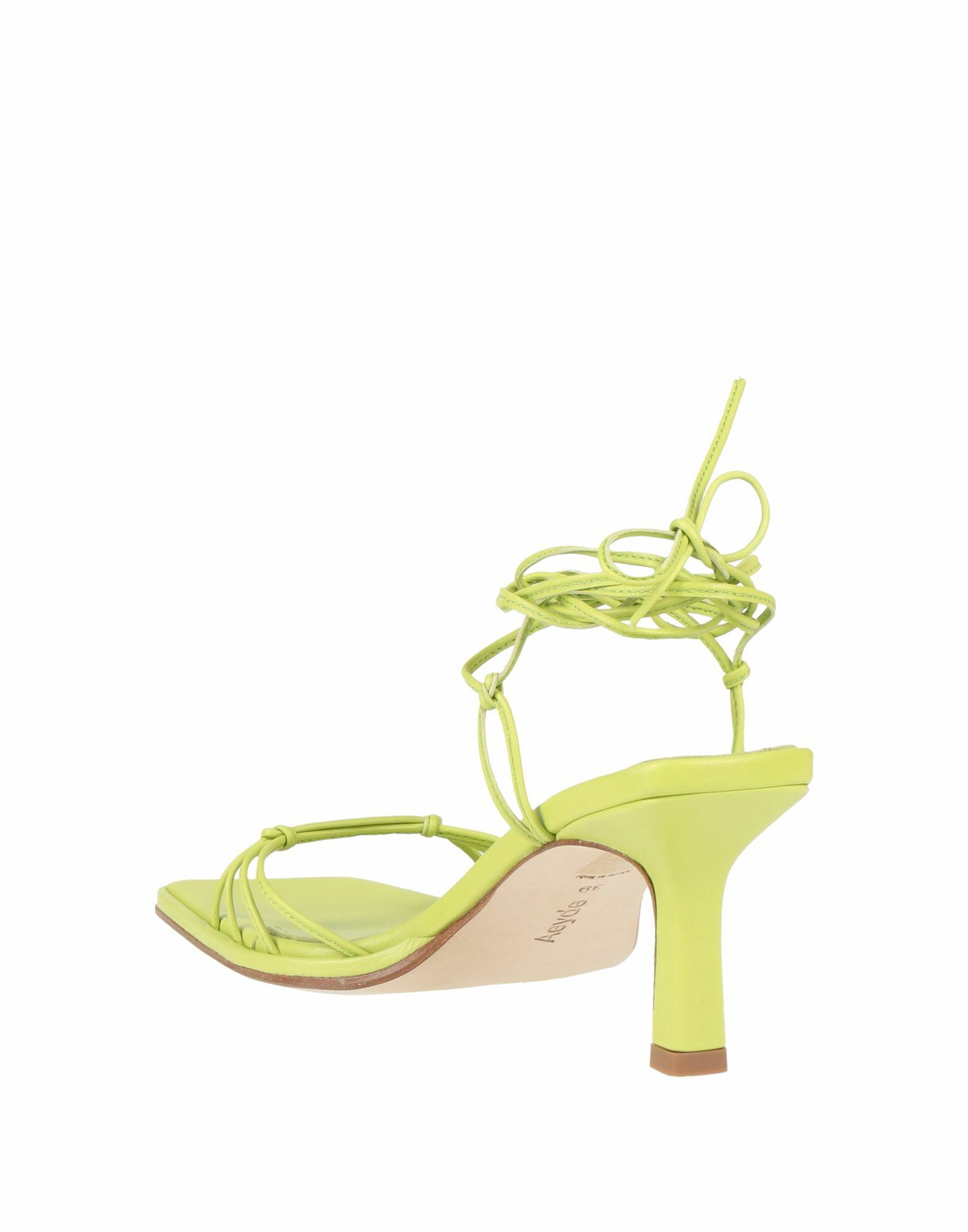 Aeyde Womens Sandals Lime in Green
