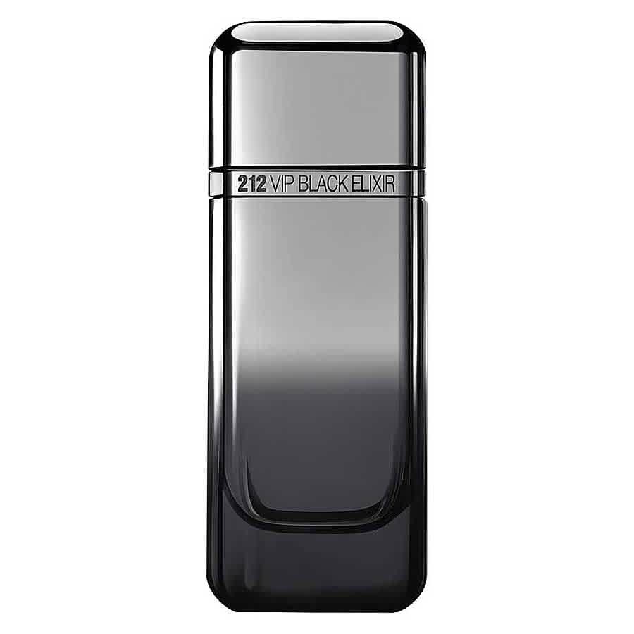 Carolina Herrera Mens 212 Vip Black Elixir EDP Spray 3.4 oz Fragrances 8411061105016