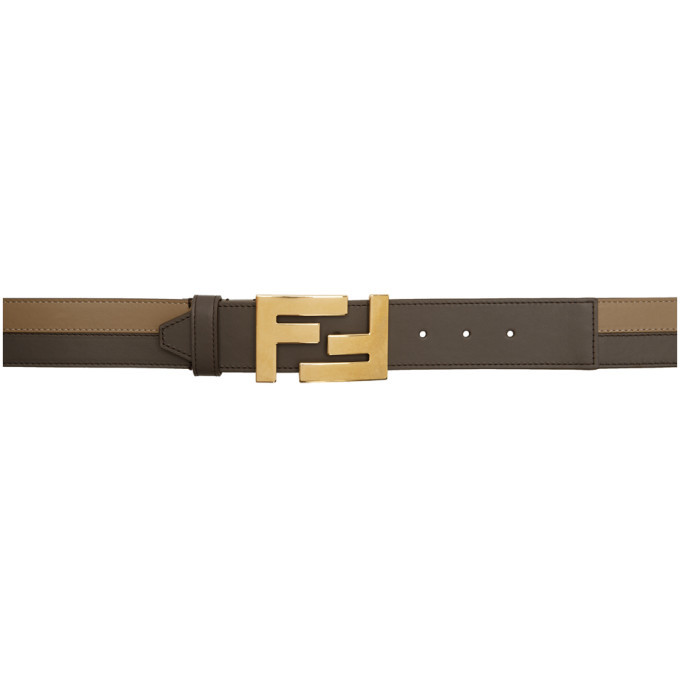 Photo: Fendi Brown Forever Fendi Belt