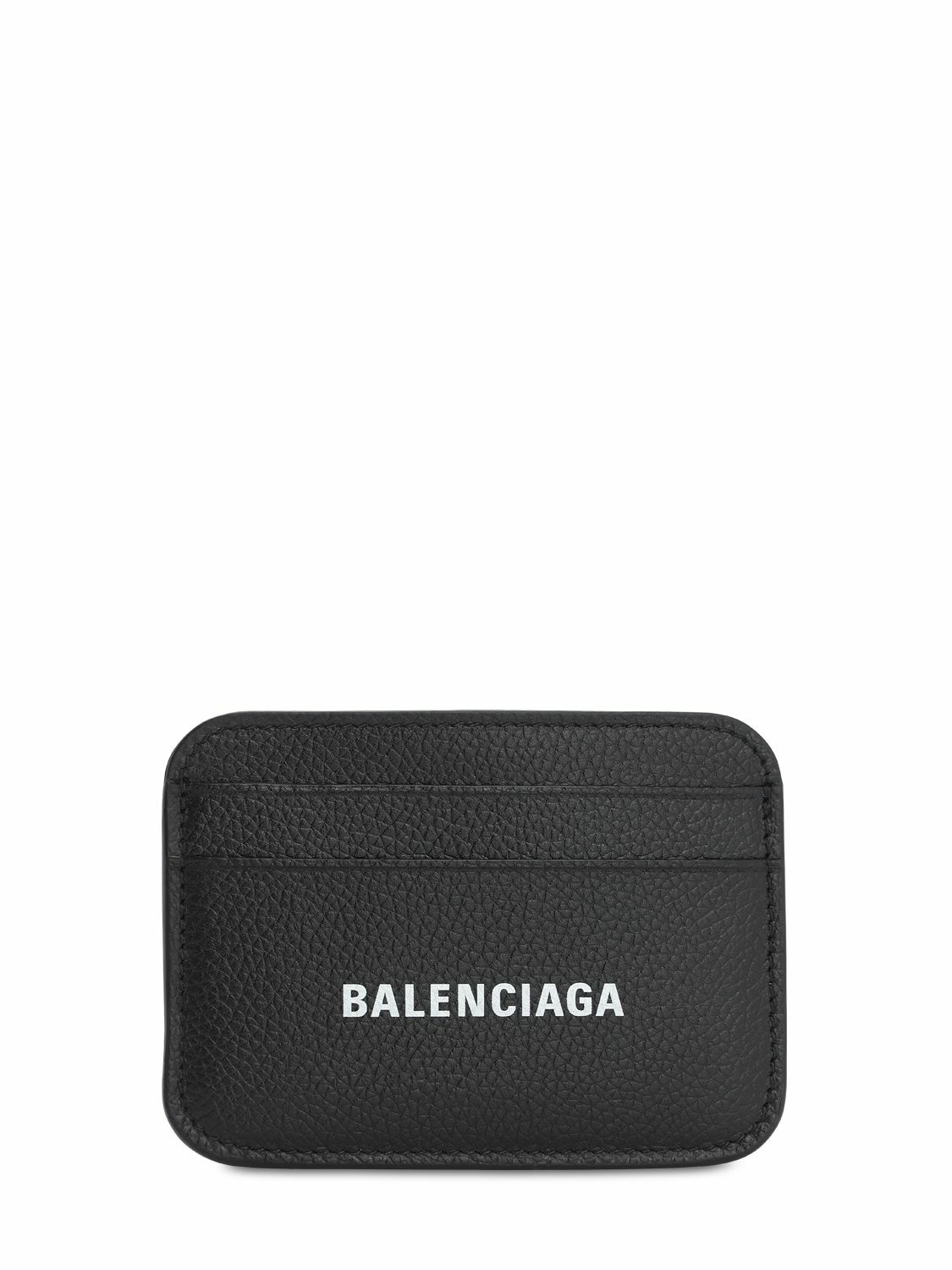 BALENCIAGA Logo Leather Card Holder Balenciaga