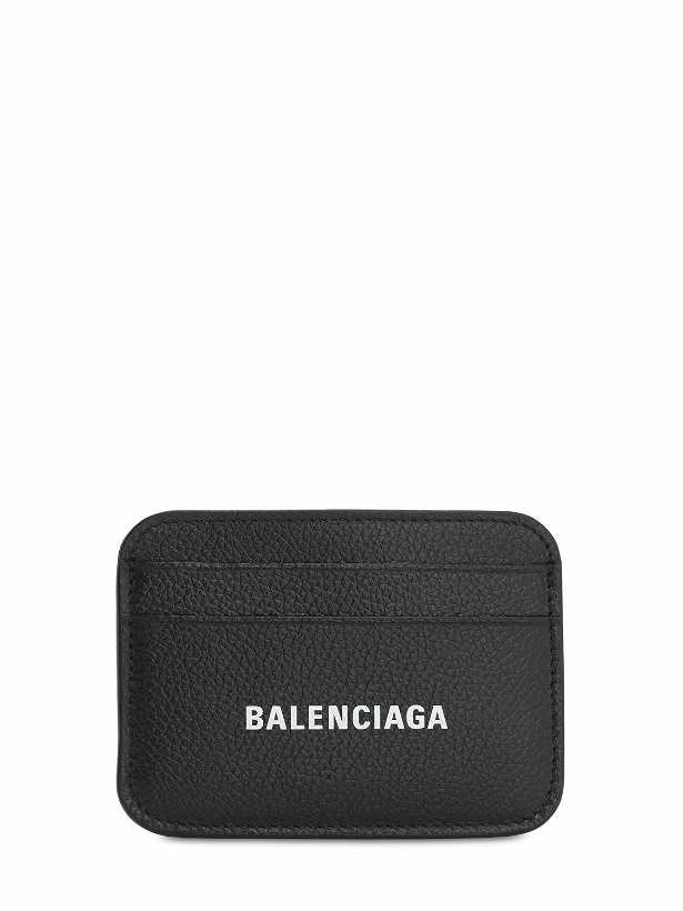 Photo: BALENCIAGA - Logo Leather Card Holder
