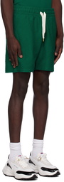 Casablanca Green 3D Wave Shorts