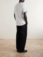 Givenchy - Logo-Embroidered Cotton-Jersey T-Shirt - White