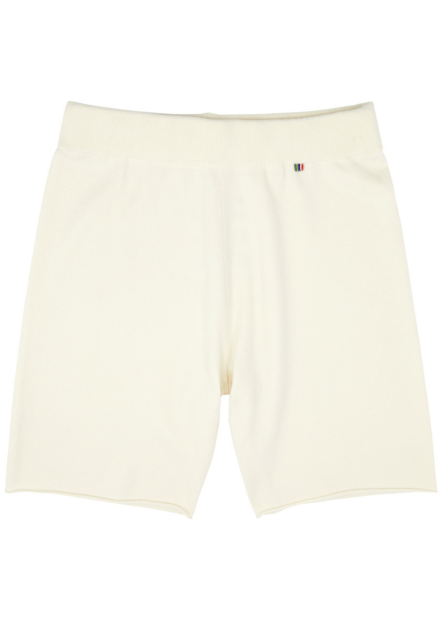 Extreme Cashmere N°240 Laufen Cashmere-blend Shorts - Cream - One Size
