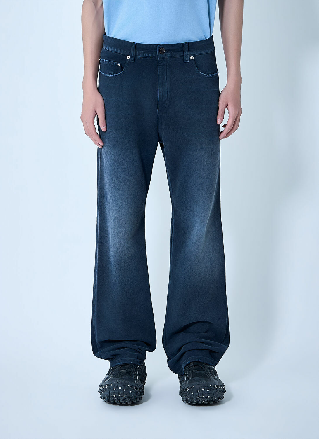 Balenciaga Curved Knee Pants