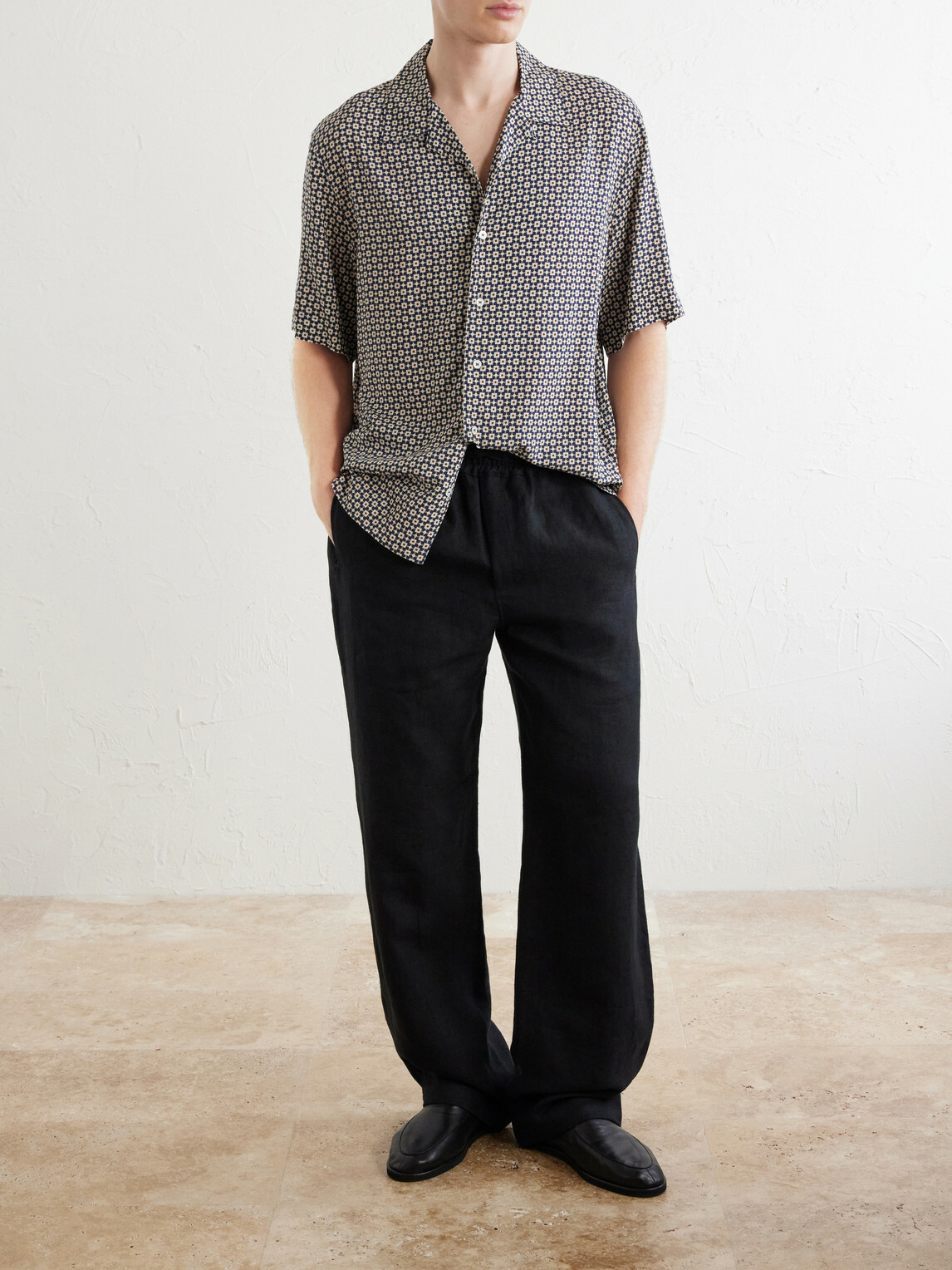 A.P.C. - Bennet Printed Crepe de Chine Shirt - Blue