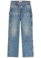 Cherry Los Angeles Carpenter Relaxed Straight-leg Jeans Blue