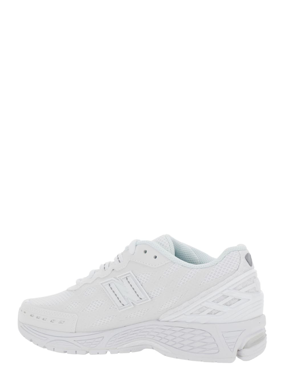 New Balance 1906 White Sneaker With Mesh Design And Side Logo In Tech Fabric Unisex