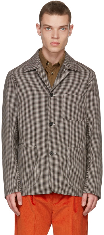 Photo: Paul Smith Brown Check Work Jacket