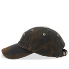 Thug Club Men's Faded Cap in Rust Black 