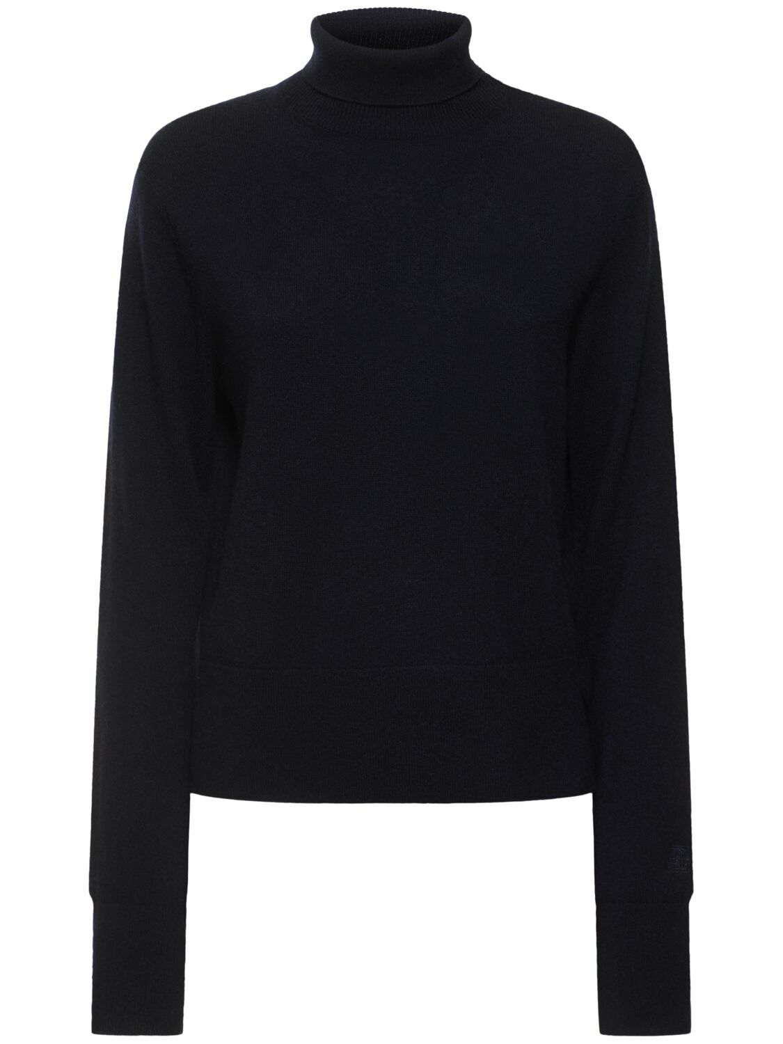 TOTEME Cropped Cashmere Turtleneck Sweater Toteme