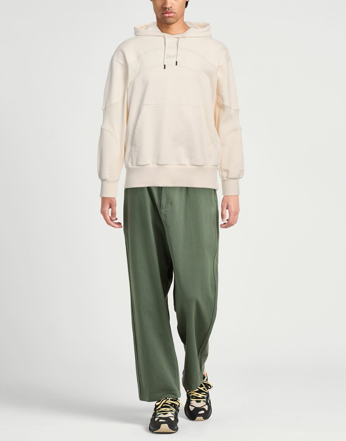 Reebok Mens Sweatshirt in Cream