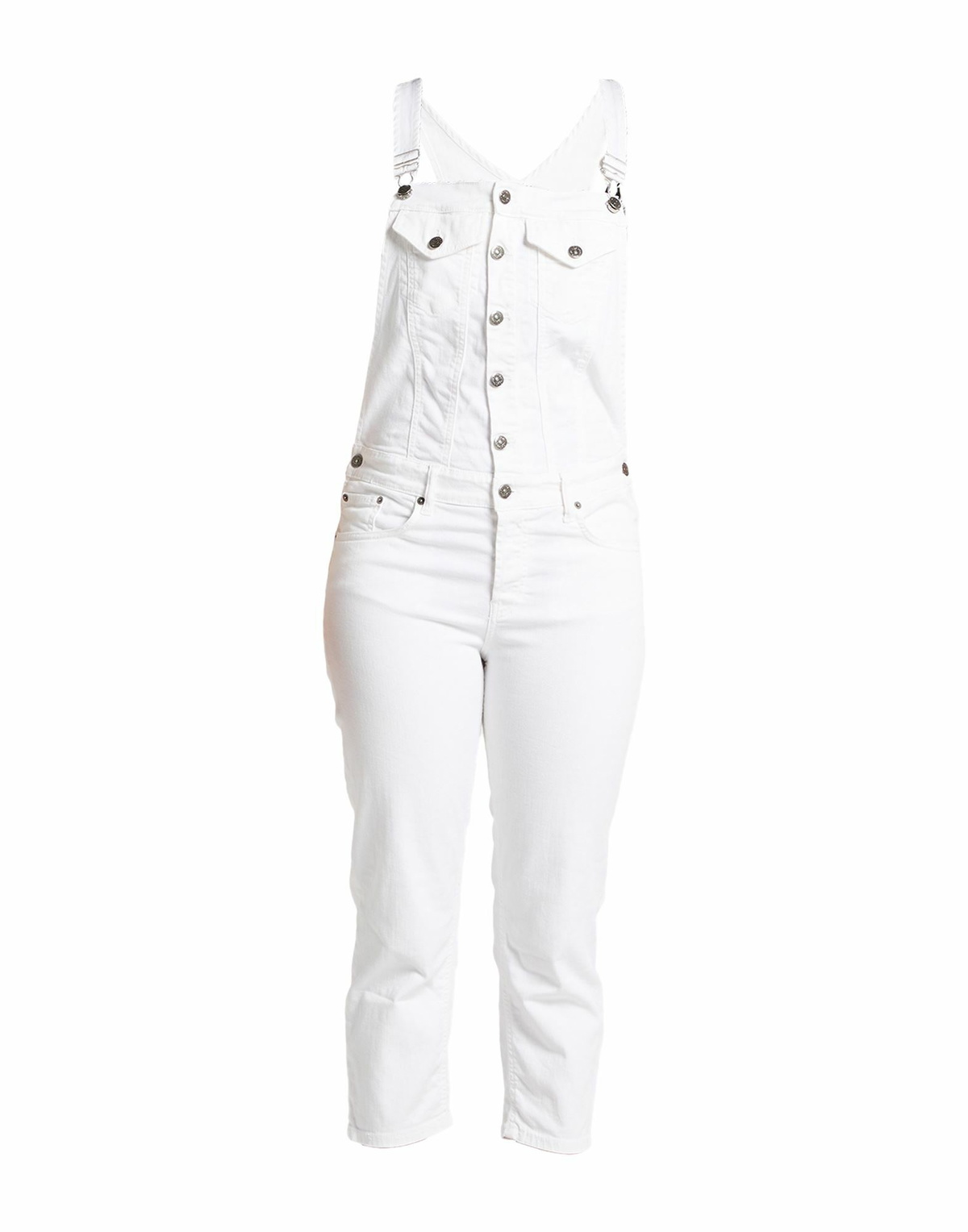 Dondup Womens Overalls in White