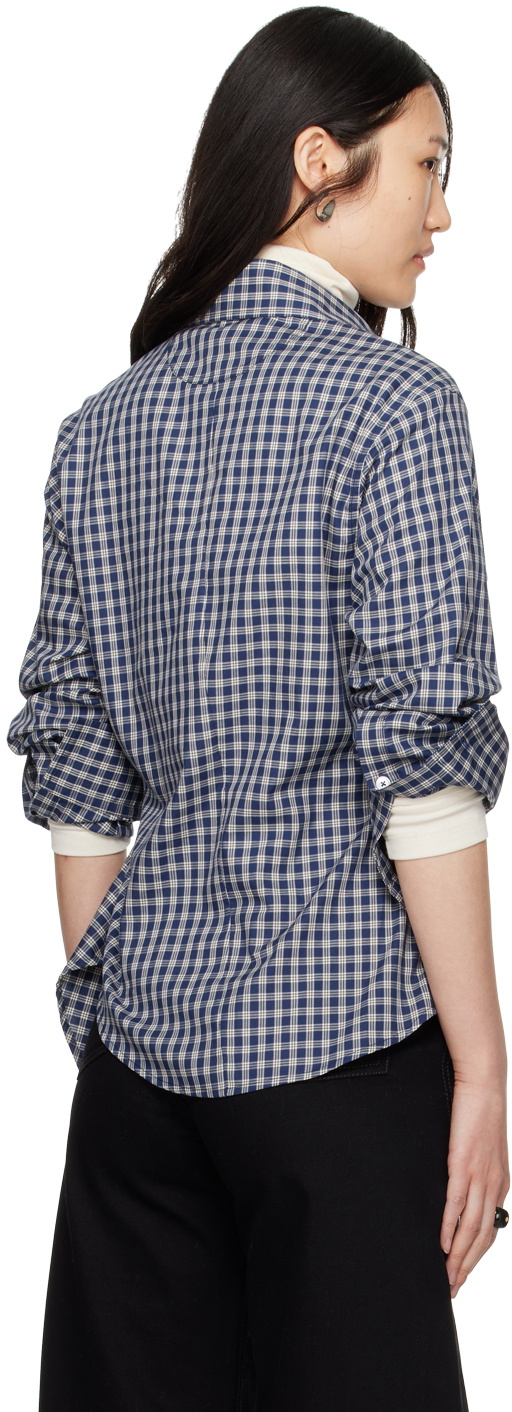 Commission Blue Twisted Ivy Shirt