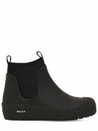 BALLY - 30mm Gadey Rubberized Leather Boots