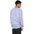 Loewe Blue Oversized Skull Sweatshirt