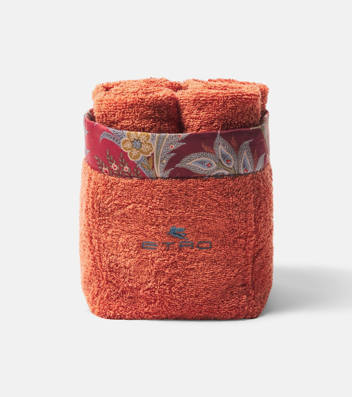 Etro Caladium set of 4 cotton terry face towels