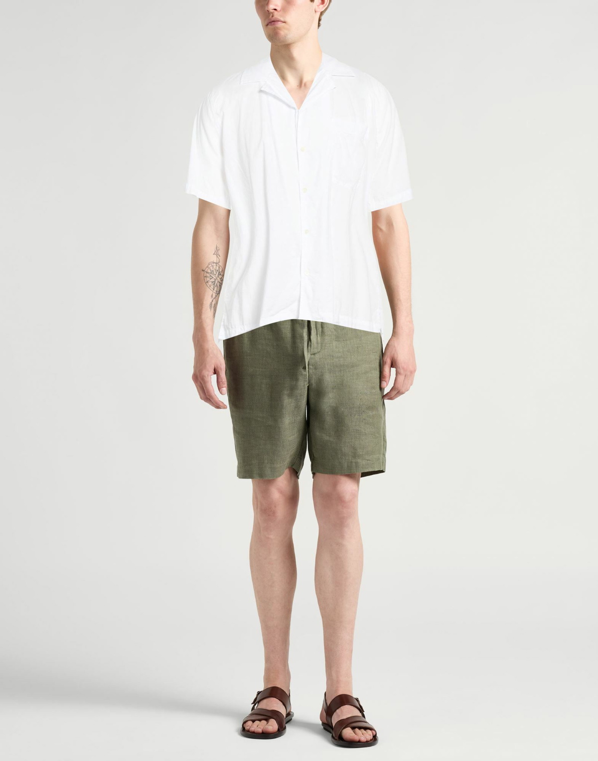 Crossley Mens Shirt in White