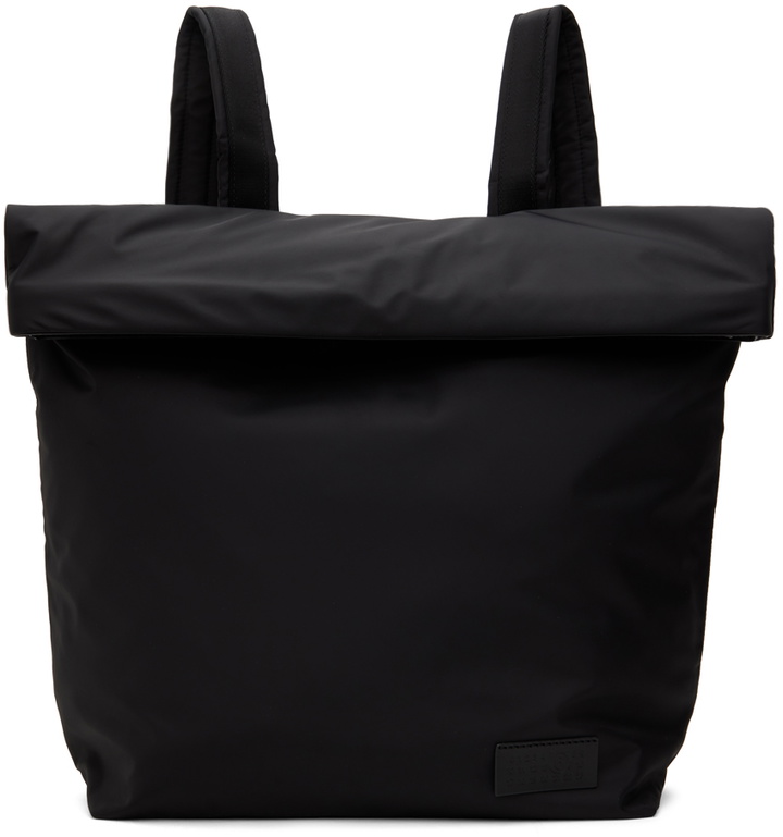 Photo: MM6 Maison Margiela Black Utility Backpack