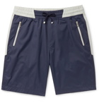 Brunello Cucinelli - Colour-Block Shell Shorts - Blue