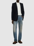 ALEXANDER MCQUEEN Cotton Denim Straight Jeans