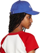 Meryll Rogge Blue Embroidered Cap