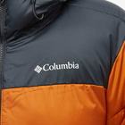 Columbia Men's Puffect Hooded Jacket in Warm Copper And Black