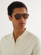 Mr P. - Cubitts Killick Aviator-Style Tortoiseshell Acetate Sunglasses