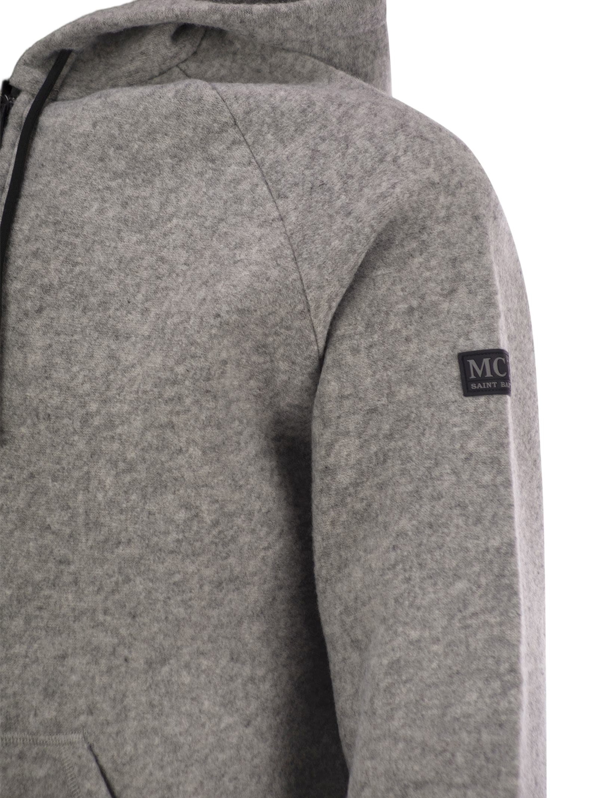 スウェット・トレーナー MC2 Saint Barth CARREL - Sweatshirt in technical fabric MC2 Saint Barth Carrel - Sweatshirt In Technical Fabric