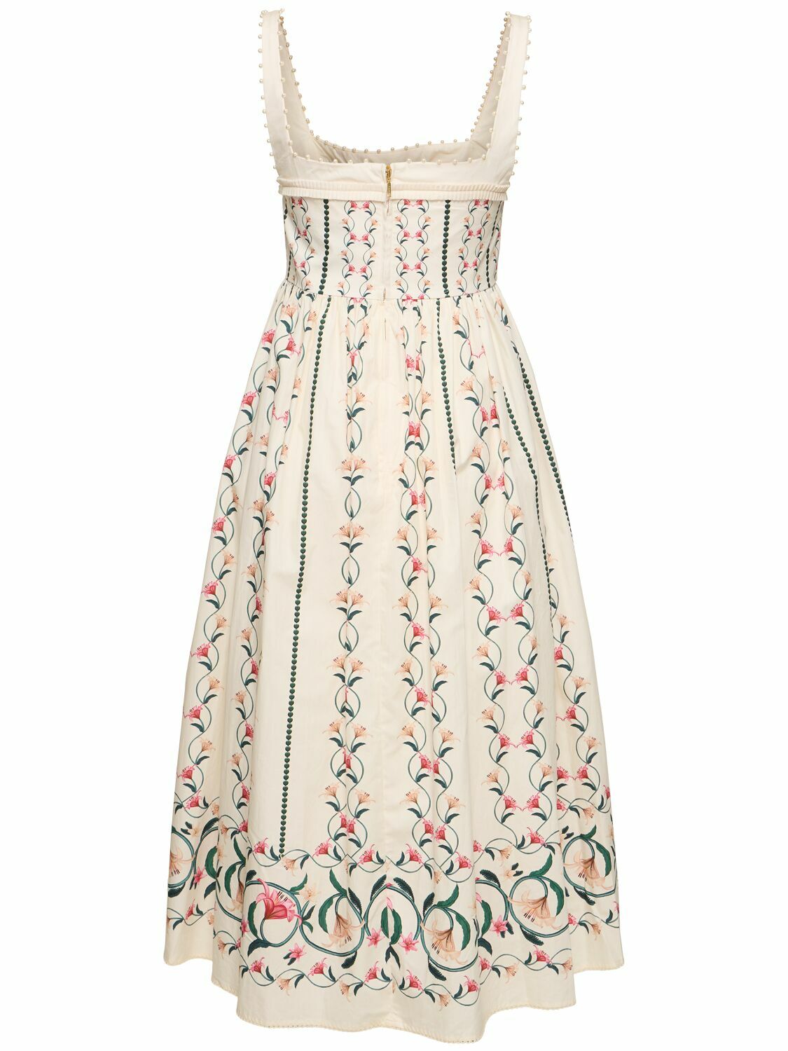 agua by agua bendita barbara rocio embroidered midi dress Barbara Orquidea Maxi Dress
