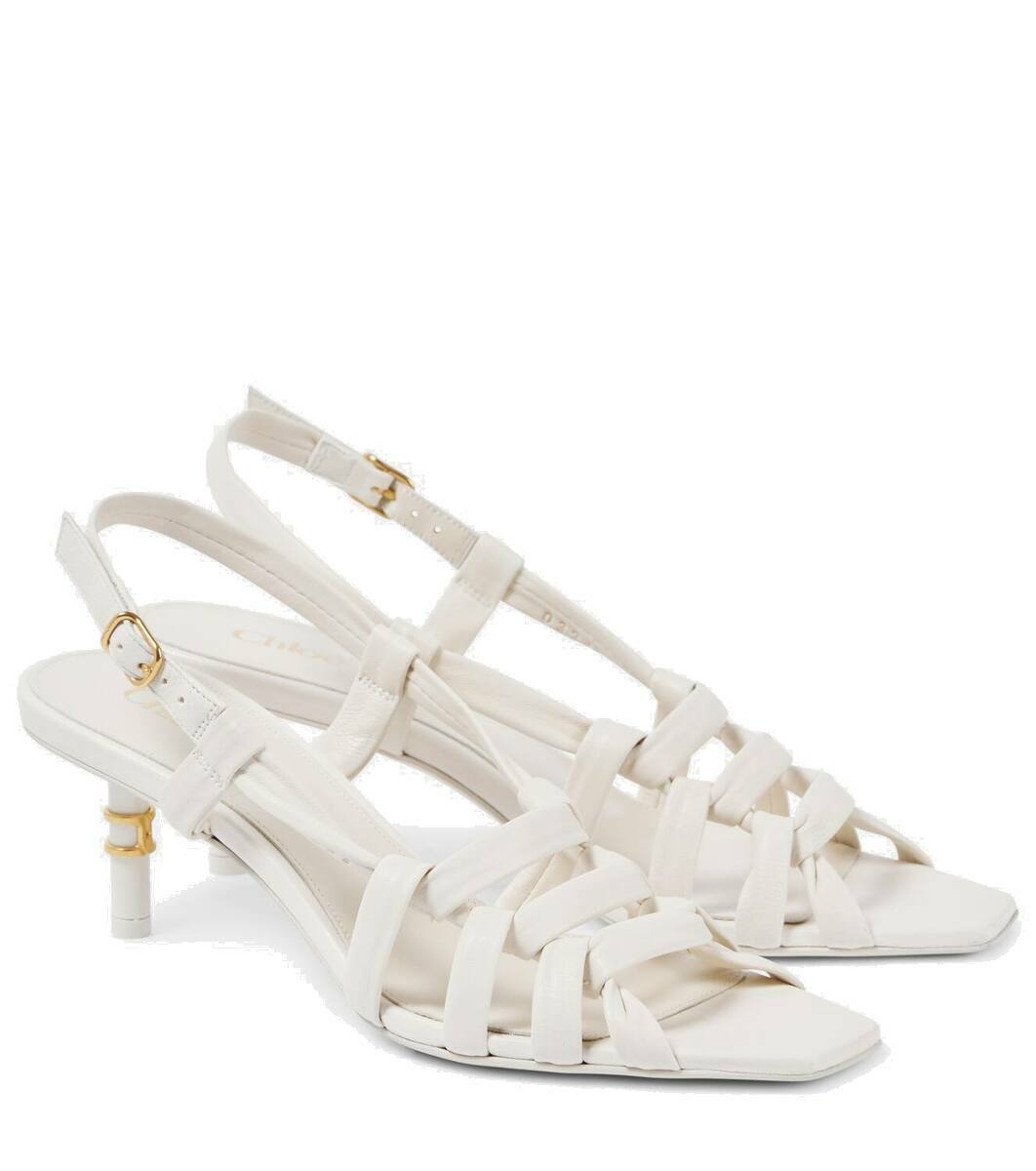 Chloé Marcie 50 leather sandals Chloe