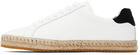 Palm Angels White Palm One Espadrille Sneakers