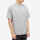 Cole Buxton Men's Classic Embroidery T-Shirt in Grey