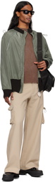 Charlie Constantinou Beige Multi Pocket Cargo Pants