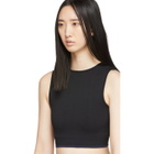 Ernest Leoty Black Seamless Sophie Crop Top
