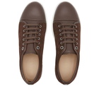 Lanvin Men's Toe Cap Sneakers in Tan