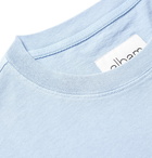 Albam - Workwear Pigment-Dyed Cotton-Jersey T-Shirt - Blue