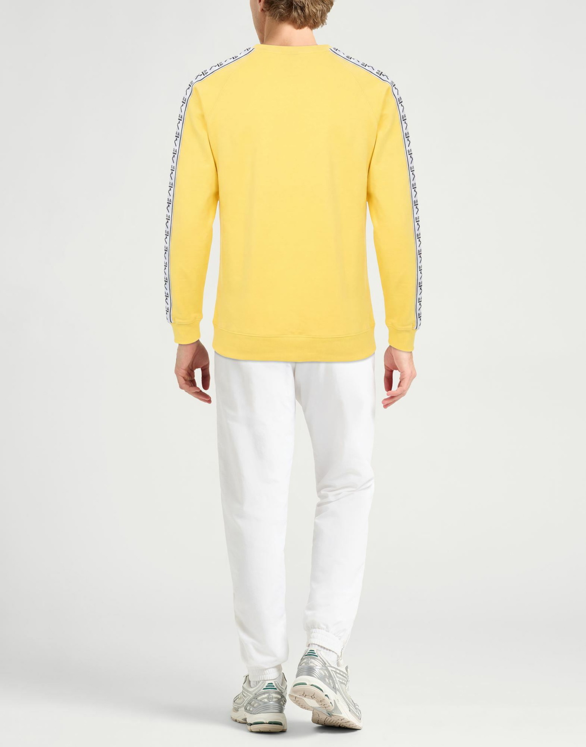 Berna Mens Sweatshirt in Yellow