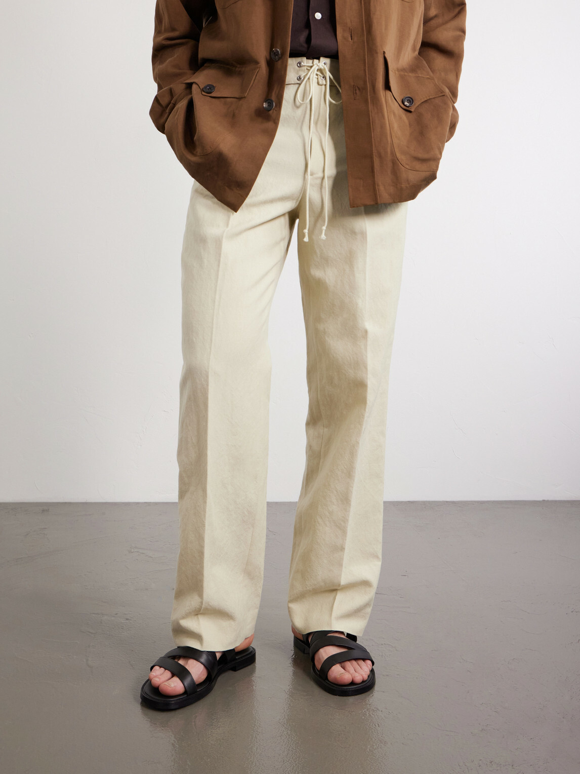 J.M. Weston - Leather Sandals - Black