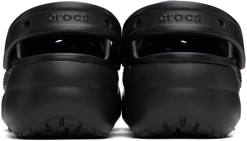 Crocs Black Classic Platform Clogs