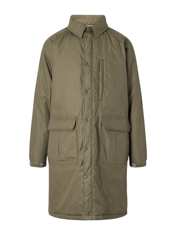 Photo: OrSlow - Padded Cotton and Nylon-Blend Shell Coat - Green