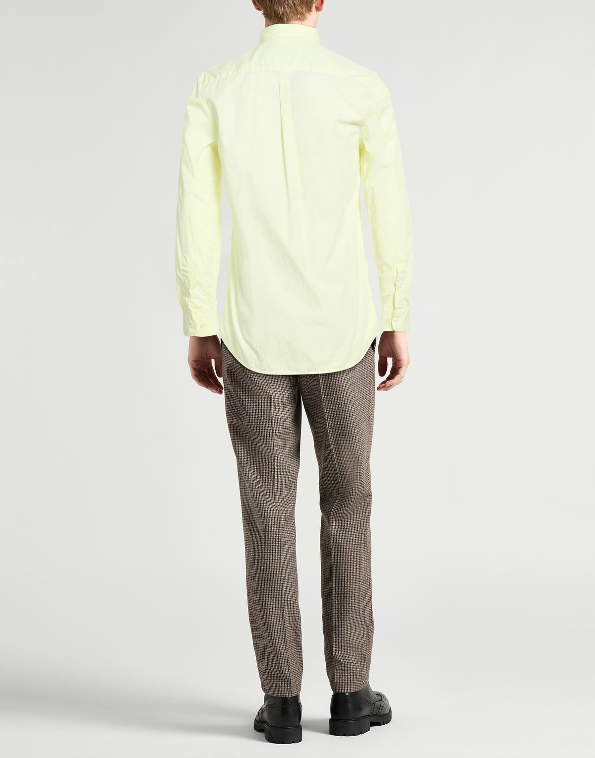 Barbour Mens Shirt Pastel in Yellow