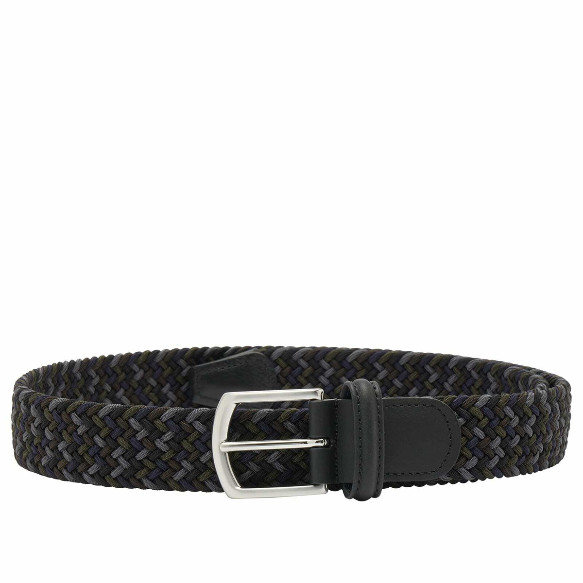 Anderson's Men's Andersons Elastic Woven Belt in Black