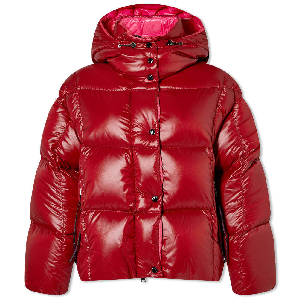 Moncler Women's Parana Jacket in Burgundy Moncler