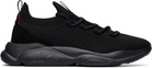 Hugo Black Kniited Sneakers