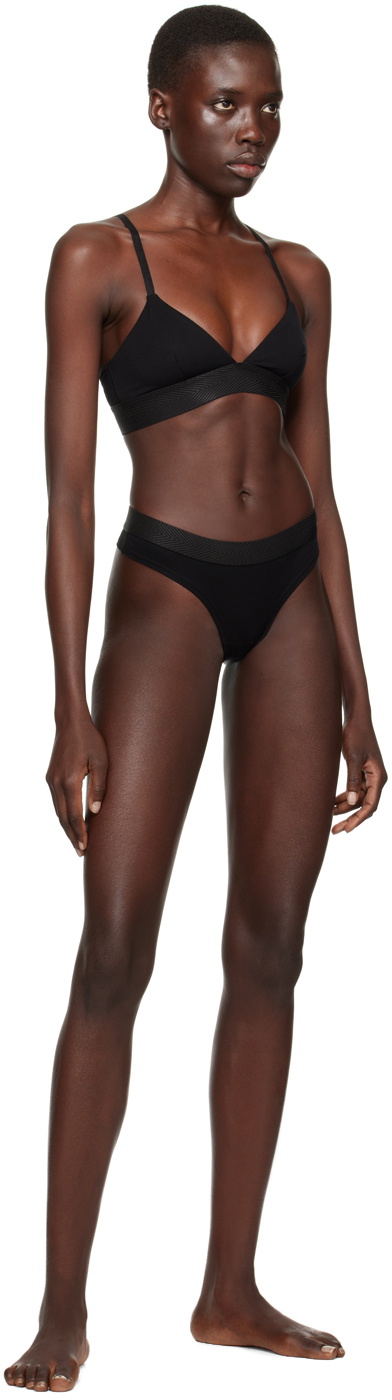 CDLP Black Triangle Bralette