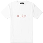 Olaf Hussein ØLAF Serif Tee