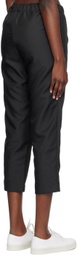 Comme des Garçons Comme des Garçons Black Garment-Washed Trousers
