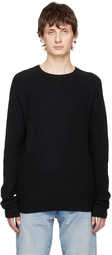 Photo: rag & bone Black Pierce Sweater