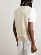 RÓHE - Ribbed Wool Sweater Vest - Neutrals